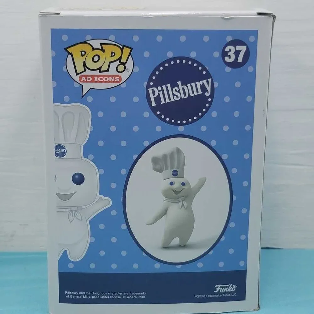 Funko Pop Pillsbury Doughboy 37 Ad Icons Vinyl Figure New